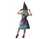 Role play-set for kids Friendly WItch (dress, hat), size 130/140 cm EOL